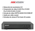 Dvr Hikvisiom 8 canales 2mp.