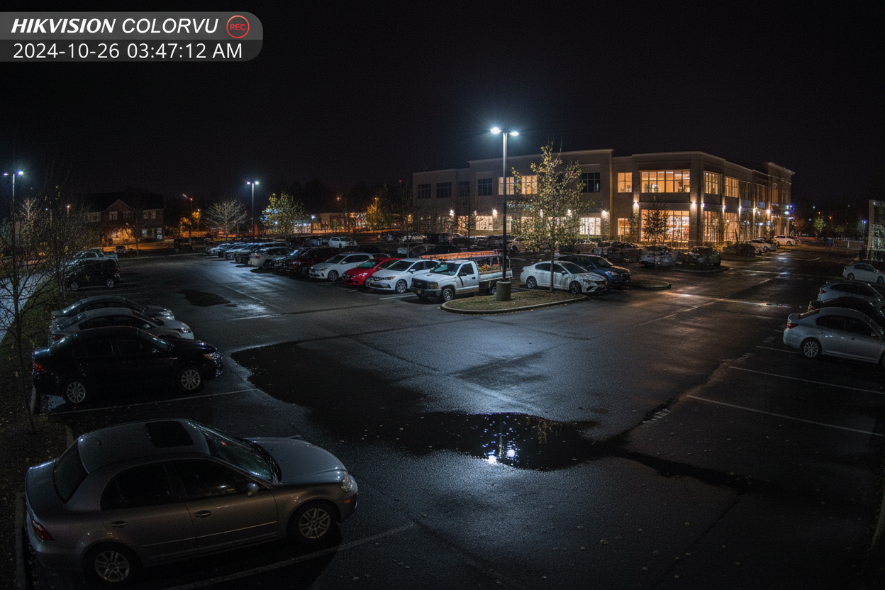 Cámara ColorVu POV nocturno