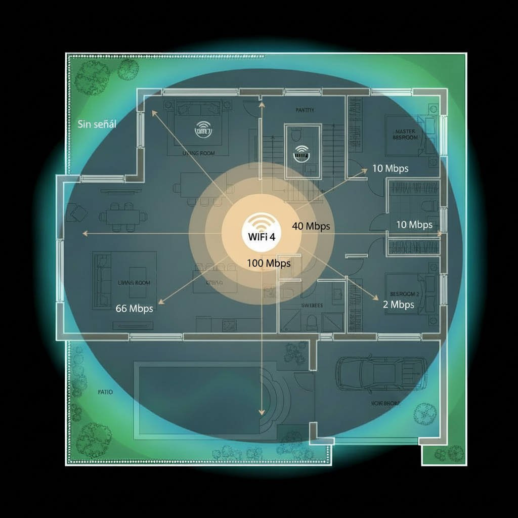 WiFi 4 - 100 Mbps